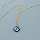Concentric Knot Shell Necklace