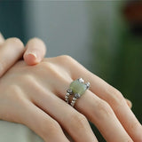 Ancient Fish Bead Ring