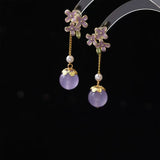 Violet Secret Land Earrings