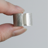 Winter Plum Blossom Silver Ring