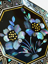 Hexagonal Peony Mini Jewelry Box