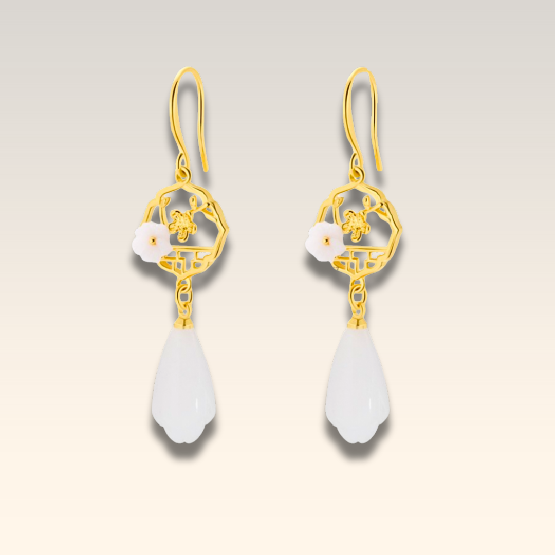 Serene Window Blossom Earrings