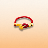 Ruyi Luck Red Cord Ring