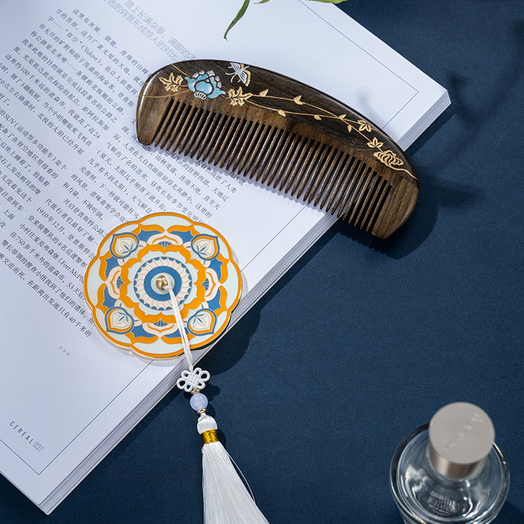 Artisan Self Care Mirror & Comb Set