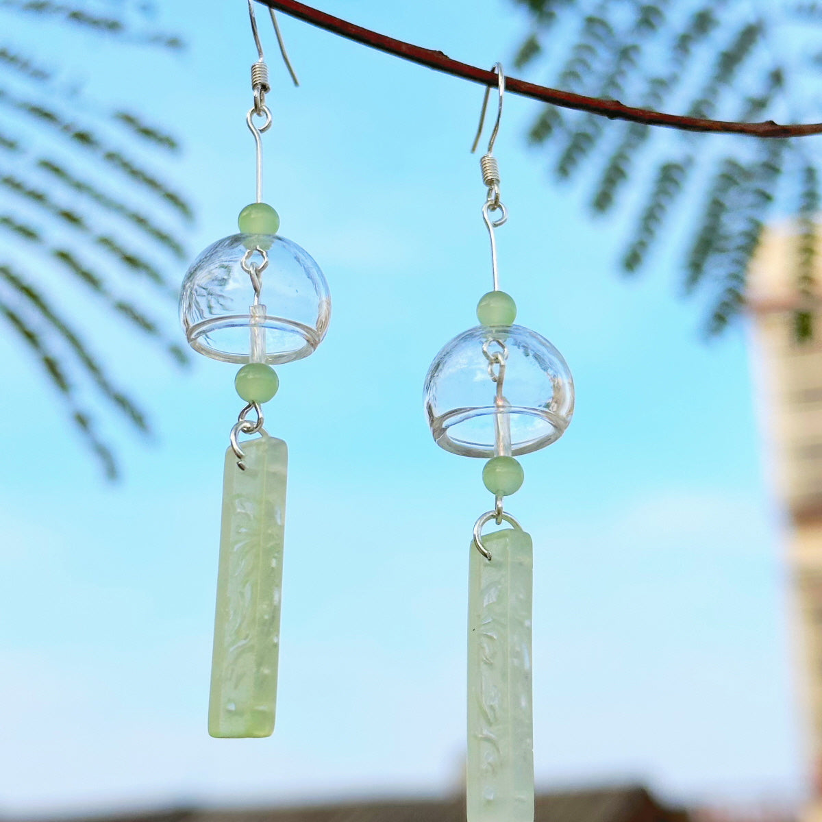 Wishing Wind Chimes Earrings