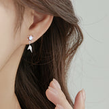 Moonlight Bubble Fishtail Earrings