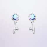 Moonlight Bubble Fishtail Earrings