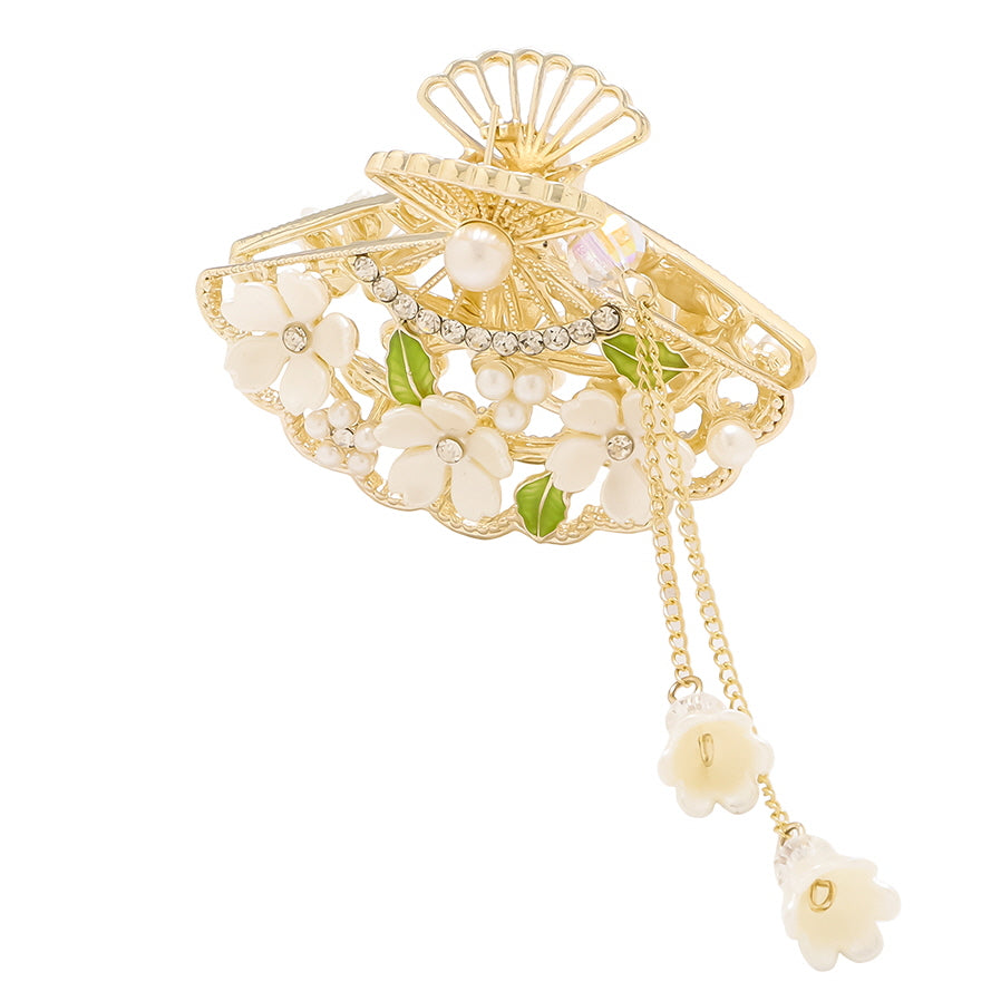 Radiant Half-Up Fan Hair Clip