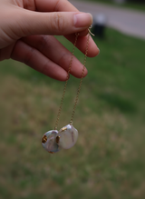 Baroque Pearl Long Drop Earrings