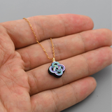 Concentric Knot Shell Necklace