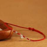 Eastern Blessing Charm Rope Bracelet