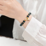 Green Sugar Agate Jade Bracelet