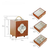 Zen Bamboo Handle Jewelry Box