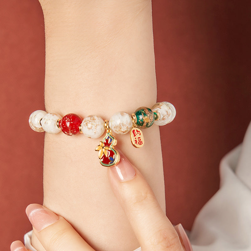 Golden Gourd Blessing Bracelet