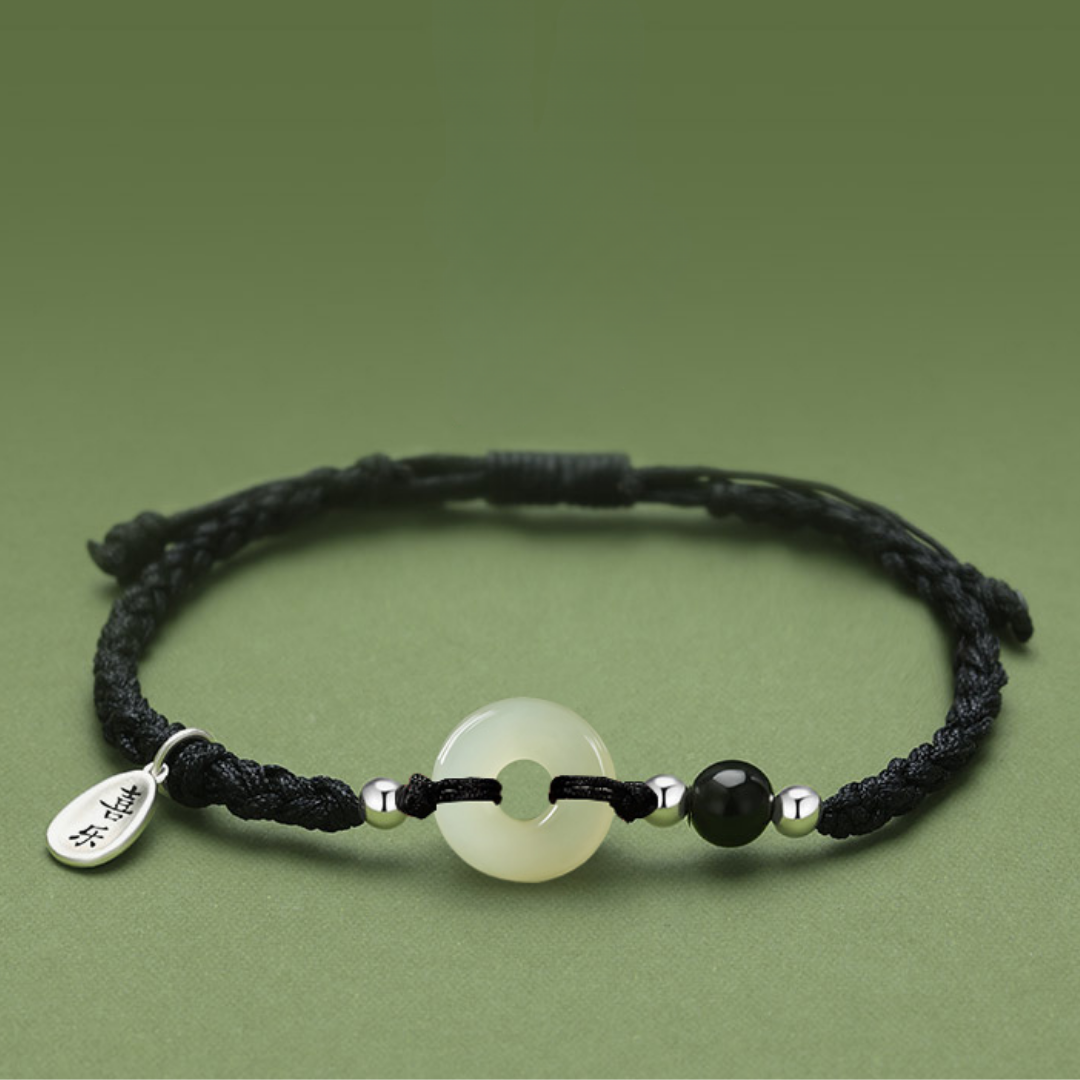 Joy Obsidian Jade Bracelet