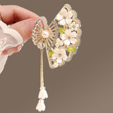 Radiant Half-Up Fan Hair Clip