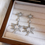Snowlight Crystal Drop Earrings