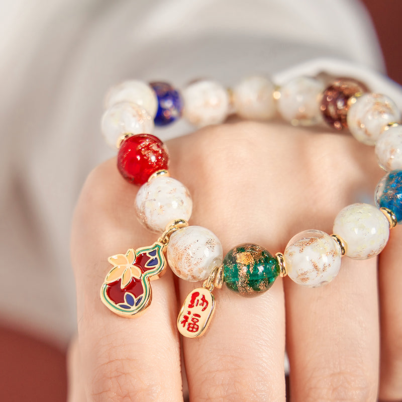 Golden Gourd Blessing Bracelet