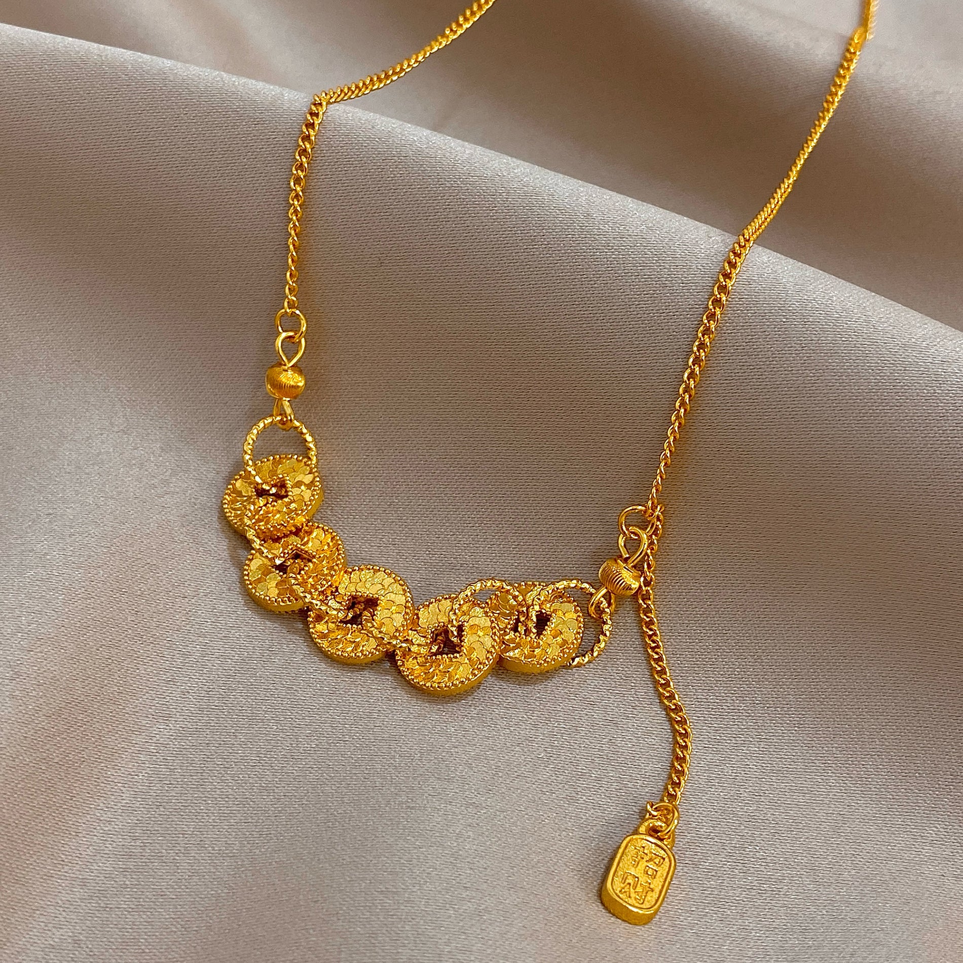 Five Emperors Coin Necklace