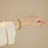 Green Chalcedony Simple Bracelet