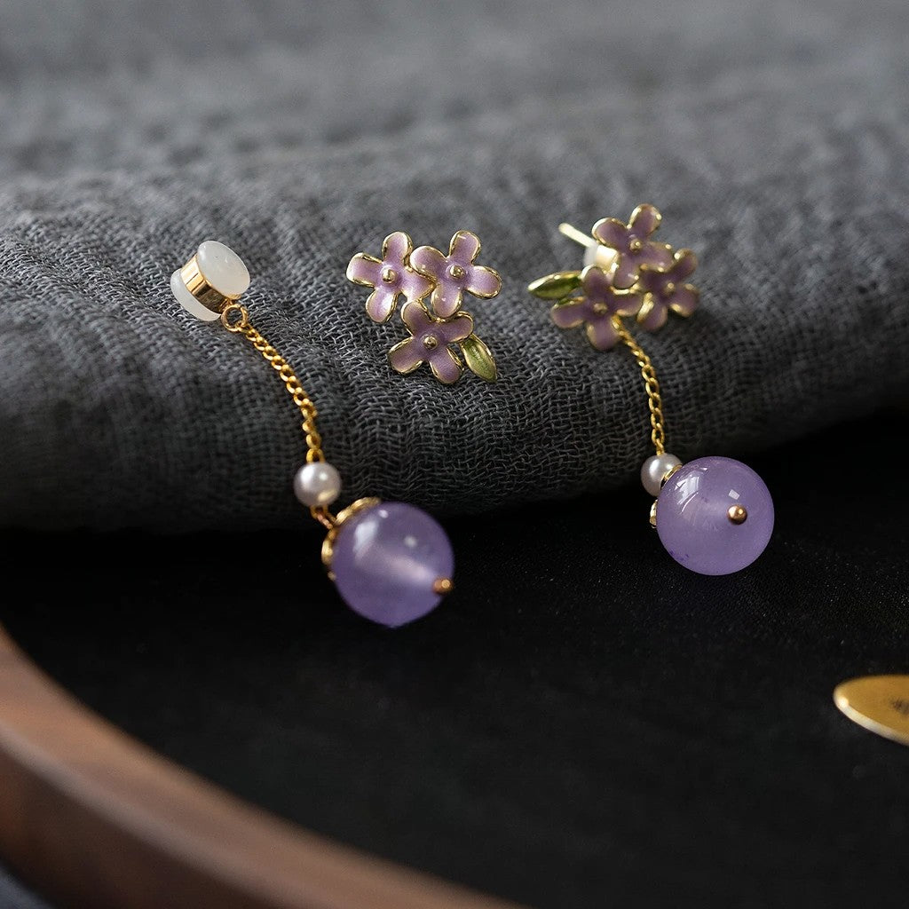 Violet Secret Land Earrings