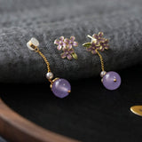 Violet Secret Land Earrings