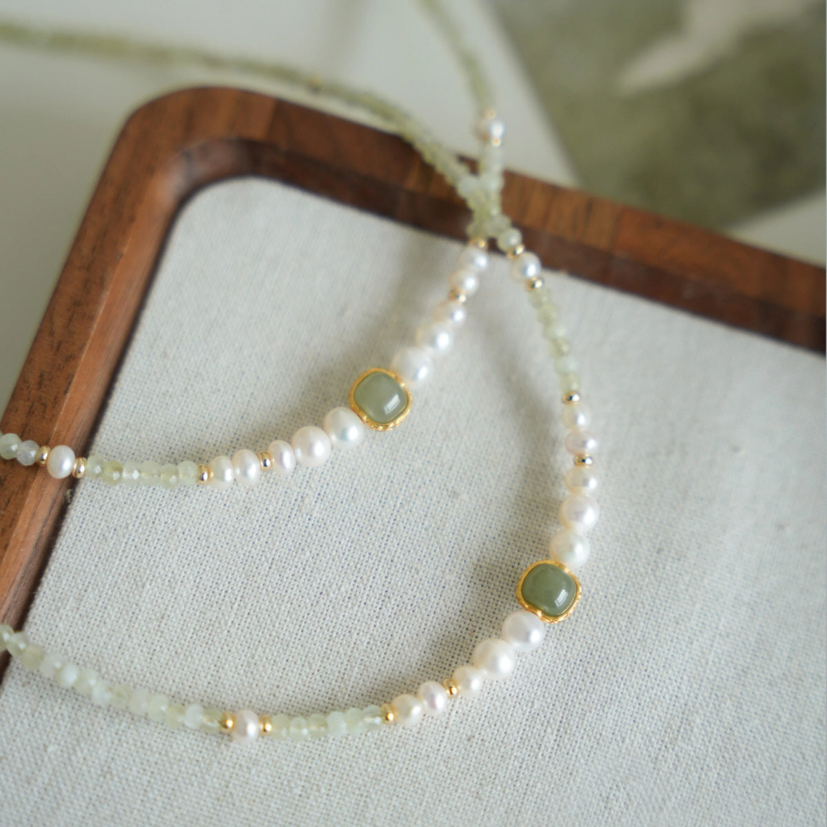 Soft Willow Pearl Necklace