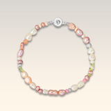 Pink Purple Pearl Bracelet