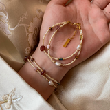 Double-layer Beaded Bracelet