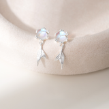 Moonlight Bubble Fishtail Earrings