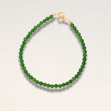Green Chalcedony Simple Bracelet