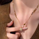 Golden Aura Tigers Eye Necklace