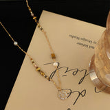 Golden Aura Tigers Eye Necklace
