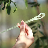 Soft Cloud Jade Hair Stick