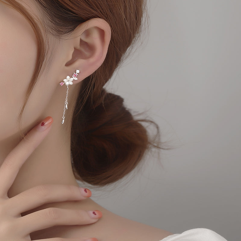 Cherry Blossoms Ear Cuffs