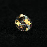 Cosmic Triangle Circle Earrings