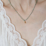 Pine Seed Turquoise Necklace