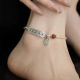 Emperors Prosperity Coin Anklet