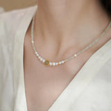 Soft Willow Pearl Necklace