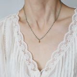 Pine Seed Turquoise Necklace