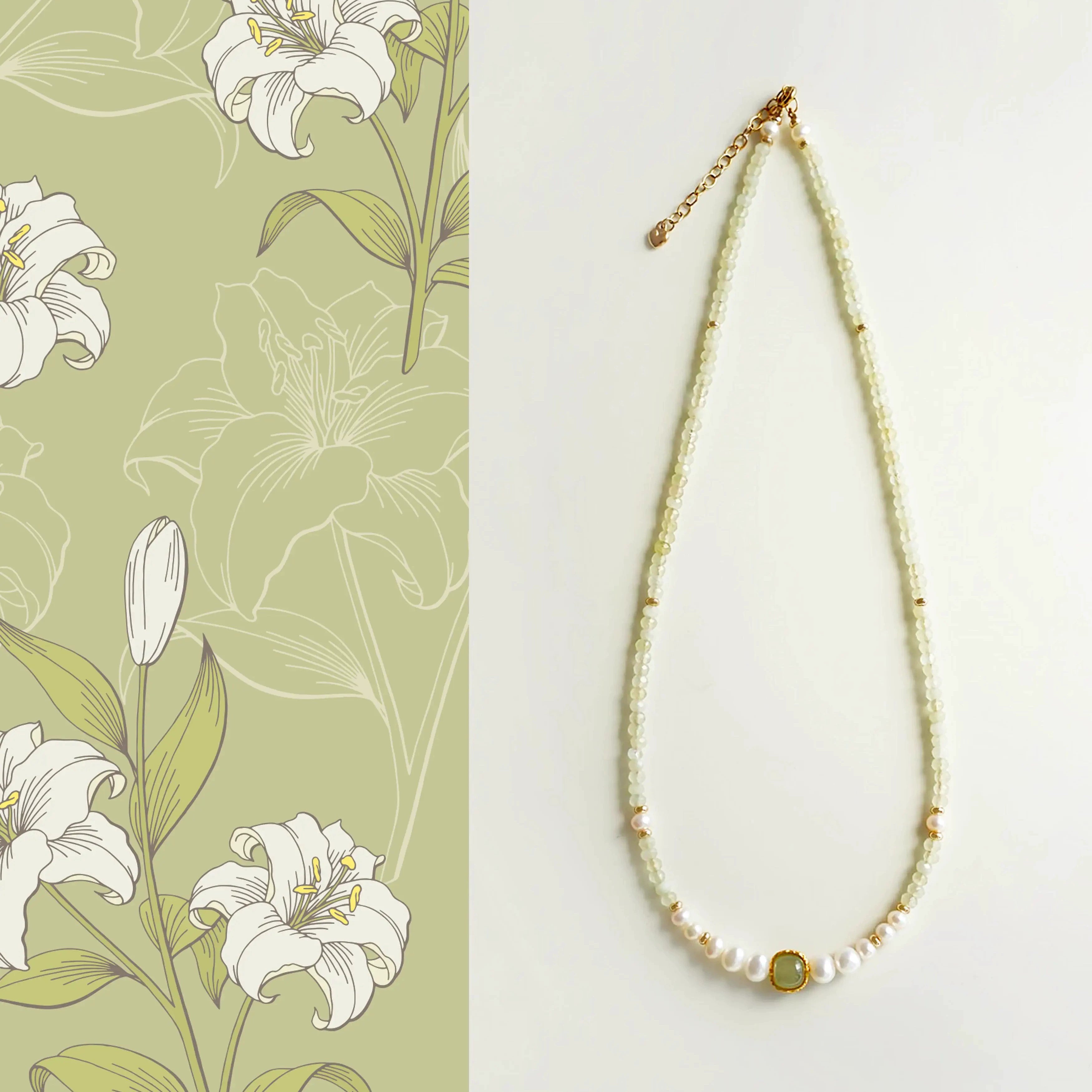 Soft Willow Pearl Necklace