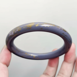 Noble Lilac Thirty-Layer Lacquered Sandalwood Bangle