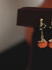 Harvest Pumpkin Dangle Earrings