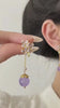 Violet Secret Land Earrings