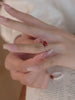 Vitality Red Agate Slim Ring
