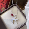 Swallow Wish Fritillary Necklace