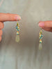 Exclusive Magnolia Enamel Gold Earrings