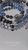 Obsidian Blue Moonlight Kyanite Bracelet